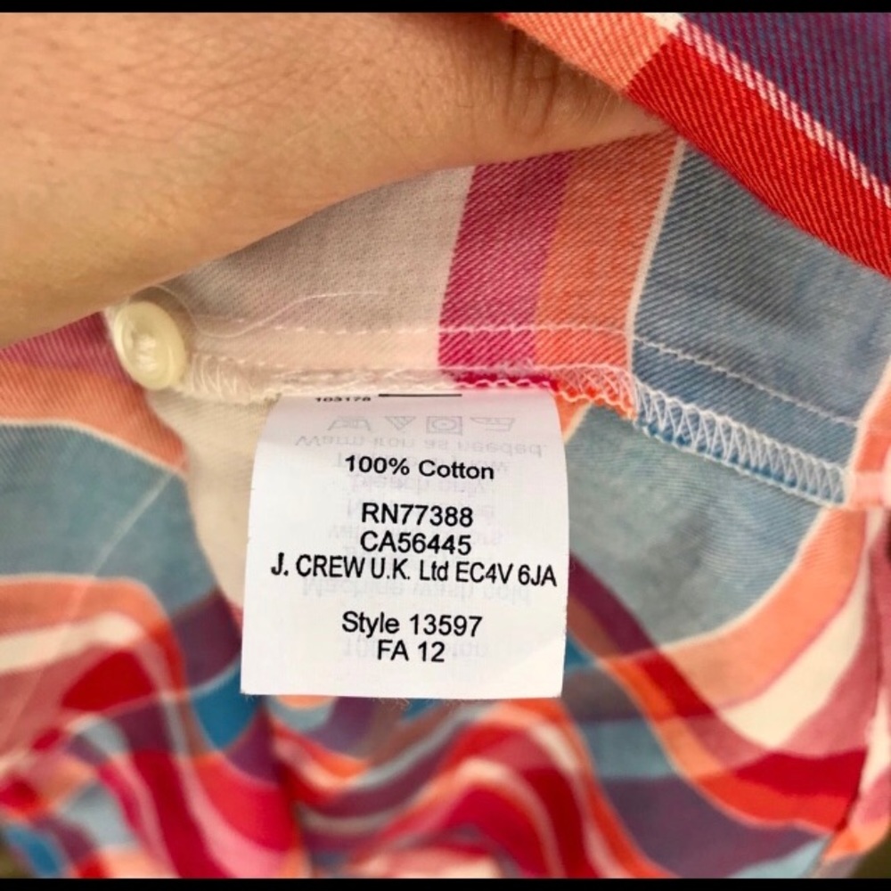 MADEWELL Broadway and Broome plaid button down - Picture 4 of 5